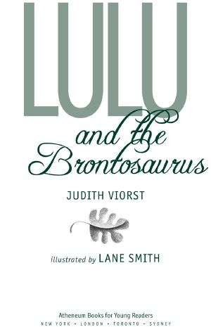 [Lulu 01] • Lulu and the Brontosaurus